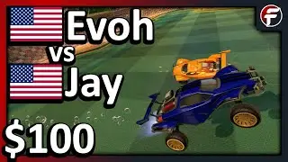 Evoh vs Jay | Ракетная лига 1 на 1 с бай-ином $100
