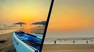 Aerial view #goa #beach
