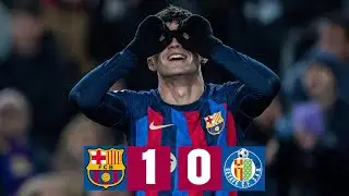 BAR&Ccedil;A 1-0 GETAFE | LALIGA 2022/23 MD18