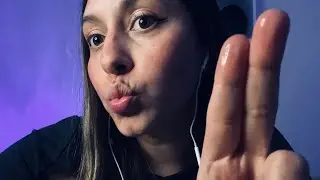 ASMR ✨ TE DEPILO LAS CEJAS + SPIT PAITING / MOUTHSOUNDS Y MIMOS ❤️🎙️roleplay 🤩