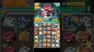 Pokemon Shuffle EX53 Primal Groudon clear