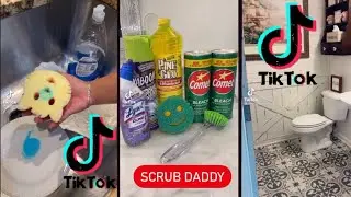 Cleaning Tiktok videos scrub daddy 🧽❗️