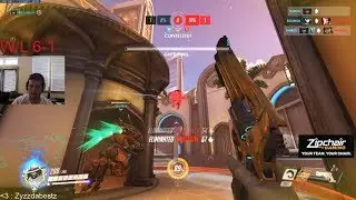 Overwatch Taimou Goes Insane As Mccree And Destroyed Aimbot Hacker