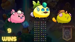 🎮 AXIE CLASSIC ⚔️ - TOP 1 NEMZZZ 9 WINS EN MT 💪-- BGL