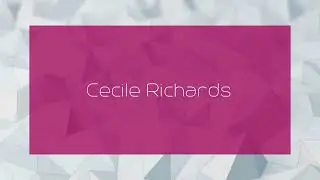 Cecile Richards - appearance