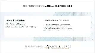 Panel Discussion: Future of Payments with CEOs of TF Bank, Advanzia Bank, VR Payment