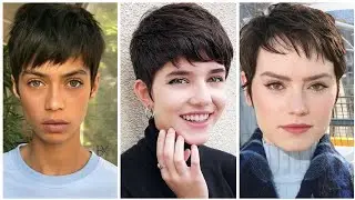 Most Trendiest Cutting of Hair in Short PIXIE look/Short PIXIE HairCuts/Very Short HairCuts