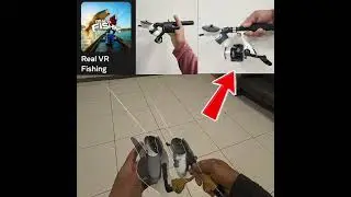 VR fishing games needs to support attachment calibration for a better immersive experience.
