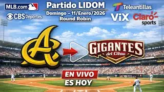 🔴EN VIVO : &Aacute;guilas Cibae&ntilde;as vs. Gigantes del Cibao | D&oacute;nde ver y a qu&eacute; hora juega | LIDOM 2026 