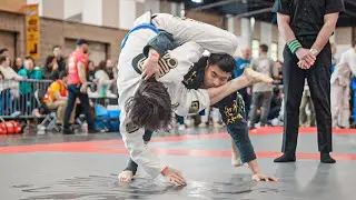 How I Hit The Viral Kiss of the Dragon Triangle Choke in a BJJ Tournament