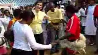 Kribi Cameroon Welcome - Janet Dancing