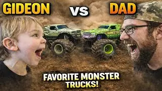 Monster Truck Race - Gideon VS Daddy - Champion Cup Winner