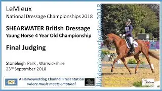LeMieux National Dressage Championships: Four Year Old Final Judging
