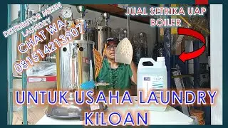 Selling the Best Boiler Steam Iron for Laundry Businesses by the Kilo &ndash; Quickly Smooth & Neat Clo...