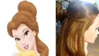 Belle Hair Tutorial Beauty and The Beast||Disney Princess Hairstyle