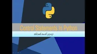 Control statement in python