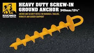 Roughneck Ground Anchor