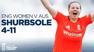 💥 Anya Shurbsole Takes FOUR! | ⏪ England Women v Australia 2015