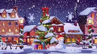 Instrumental Happy Christmas Music (without Words) 🎅 6 Hour Playlist with Dreamy Christmas Scenery ⛄