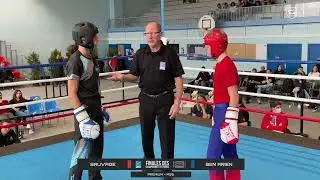 Th&eacute;o SAUVAGE VS Tony BEN ARIEN - Finale des championnats de France Boxe Fr. - Premium, Cat. M56