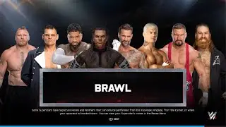 8-MAN BRAWL SIN CONTROL 🔥Jeff Hardy vs CM  Punk vs Brock Lesnar | WWE 2K25 | Oh Por Dios 