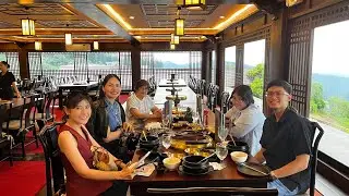 Kyle’s bday: Lunch @ Cheong Jung, swimming Tagaytay Highlands, then dinner @ Café Voi La, Crosswinds