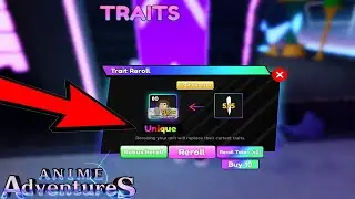 🪅 REROLLING FOR UNIQUE TRAIT IN ANIME ADVENTURES! 🪅 | ROBLOX