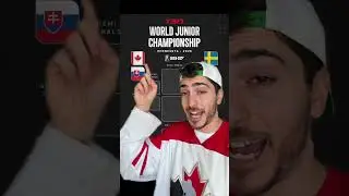THESE MATCHUPS ARE 🔥 Will we get a Canada vs USA game?! #hockey #canada #usa #worldjuniors