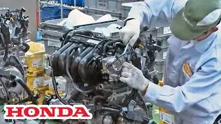 Honda engine production & assembly in Japan