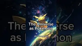 The Universe as Pok&eacute;mon! #ai #aiart #midjourney#pokemon #shorts #universe