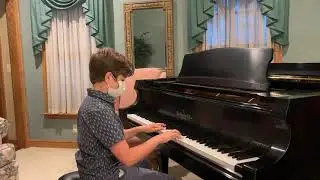 Clay Tudor (4th Grade- Playing Piano 2 years)- Radioactive