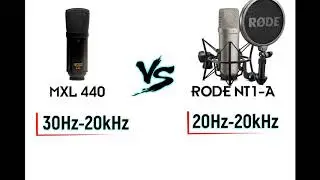 MXL 440 ve Rode NT1 A Studyo Mikrofon Karşılaştırma #03