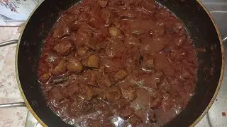 😋ஆஹா இவ்வளவு டேஸ்டான பீஃப் ஈரல் கிரேவியா# Beef liver🤤 gravy#fayashomecooking