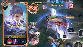 YAO VS TOP ASIA DUN & FLOWBORN MARKSMAN WITH THE BEST META BUILD | HONOR OF KINGS