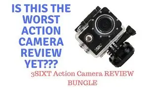The WORST EVER Review - 3SIXT Action Camera Review - Absolute BLOOPER