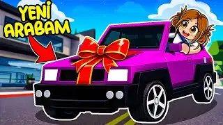 Ece'nin Yeni Arabası🚗 Ece Çok Mutlu ✨ Roblox Brookhaven🏡RP