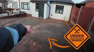 Builders left this drive in such a mess!