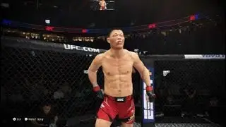 Illegal strike to the back of the head UFC MMA