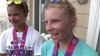 Interview 12U Champs- AAU Beach Volleyball 2019 - National Championships - Hermosa Beach