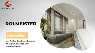 Rolmeister - Rollos nach Ma&szlig;, die man online bestellen kann!