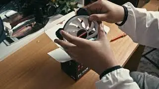 COOLMOON RGB FANS UNBOXING AND INSTALLATION