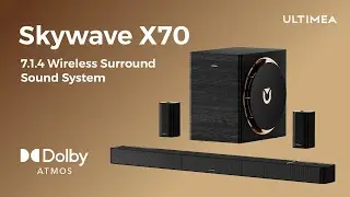 🔊Skywave X70 Soundbar |Professional 7.1.4 Channel Dolby Atmos Surround Sound 🎶