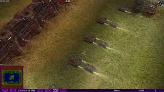 Earth 2150 [TMP 2.2.1] - Spectating 2v2 PvP game [Naval map]
