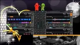 TRAKTOR 4Decks Mixing by TOMOMI