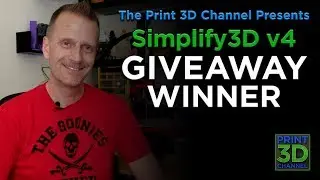Объявление о розыгрыше призов &mdash; бесплатная копия Simplify3D версии 4.0