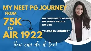 How to improve ur NEETPG rank in the next 6 months| Telegram groups to follow