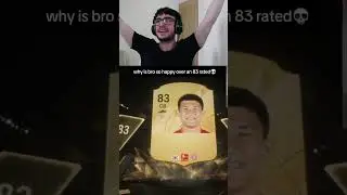 only an 83 rated #eafc #ultimateteam #funny #fyp
