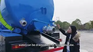 Sinotruk HOWO 345hp，vacuum sewage truck