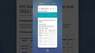 Landmark Cars IPO Subscription | Landmark Cars IPO Subscription Status | #shorts