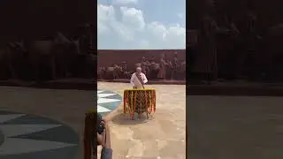 PM Modi tried his hand at the Nangara #shortvideo